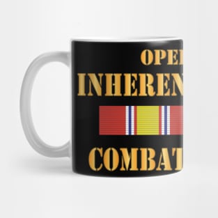 Combat Veteran w Opn Inherent Resolve (OIR) SVC Bar  w Txt X 300 Mug